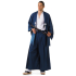 Japanese Samurai Kimono Set 3 pieces Blue and White HM22