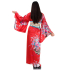 Woman Kimono Japanese Yukata Red