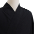 Men Samurai Costume Black-Creme White