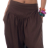 Dark brown, Genie Pants, Harem Pants, Aladin Pants FA297