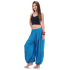 Genie Pants, Harem Pants, Yoga Pants Light Blue FA353