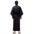 Japanese Men's Yukata Kimono Black XKM130