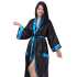 Japanese Reversible Satin Kimono Robe for Women QKL3W