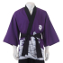 Purple Japanese Happi Kimono Coat Huppi39