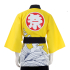 Yellow Happi Kimono, Japanese kimono, Japanese costume, Japanese traditional costume Huppi40
