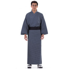 Men's Yukata Kimono Navy blue