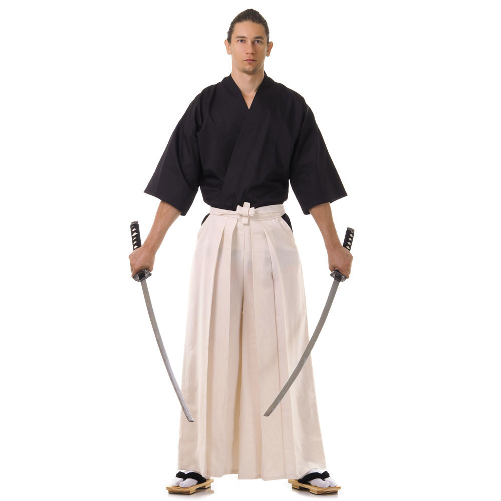 Men Hakama, Kendo outfit, Japanese Costume for men, Japanese fancy