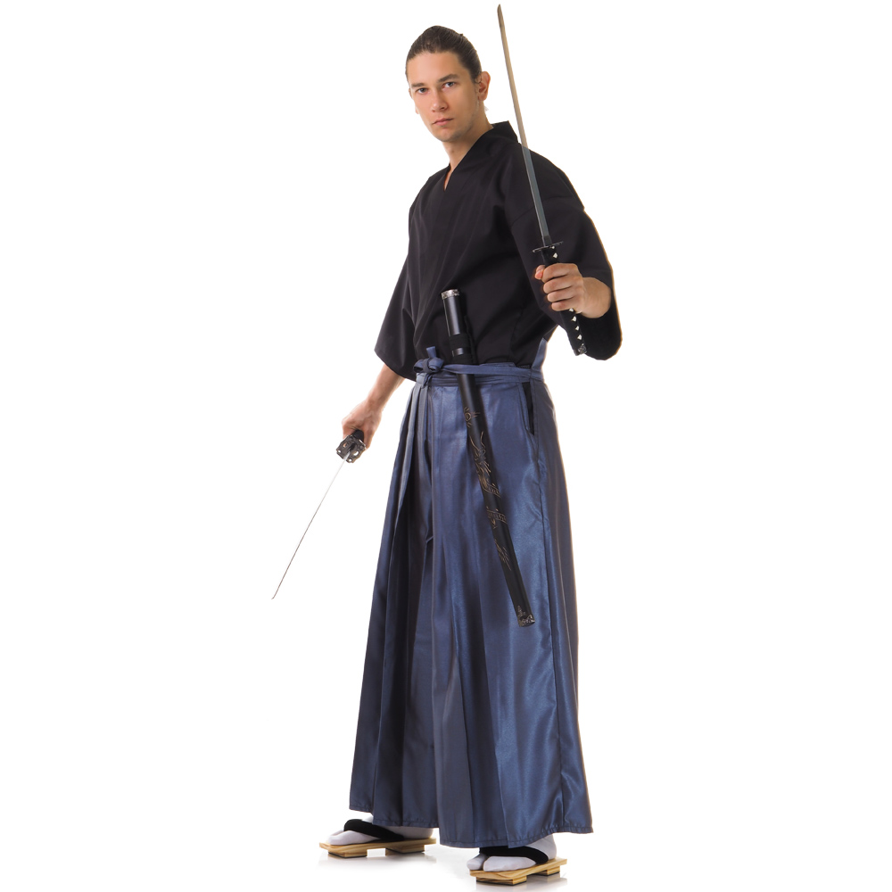 Kendo Outfit, Men Hakama Set, Samurai Costume