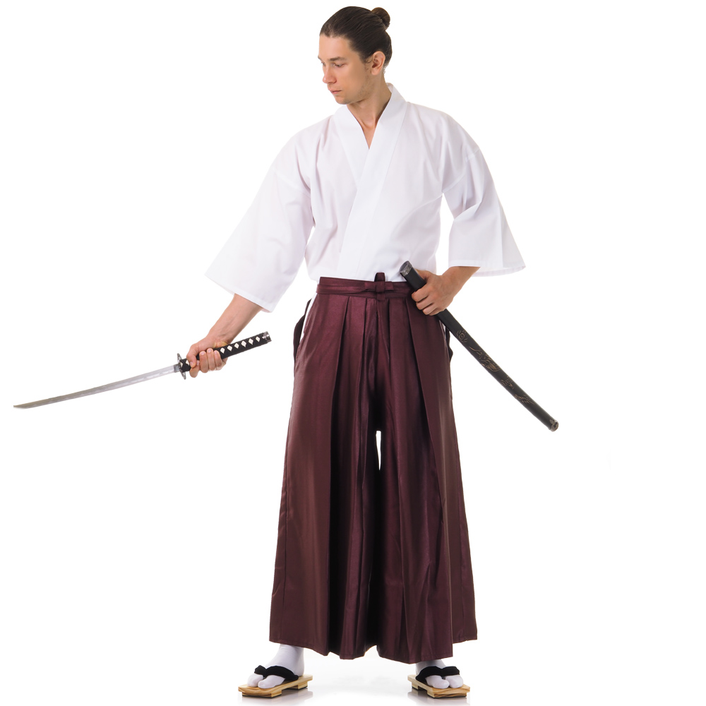 Men hakama set, Samurai Cotume, Kendo Outfit