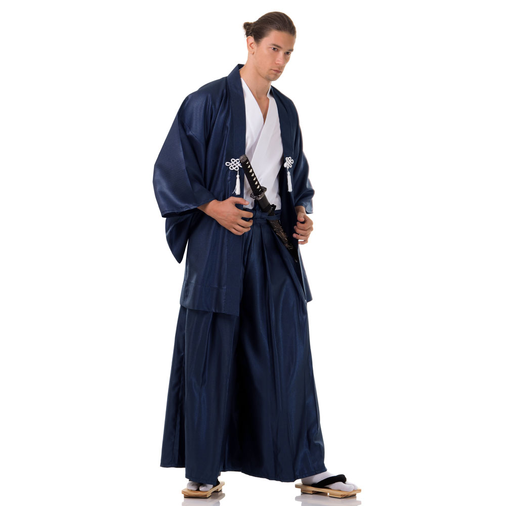 Japanese Samurai Kimono Set 3 pieces Kendo Gi + Hakama Pants + Haori ...
