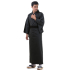 Japanese Men's Yukata Kimono Black XKM91