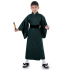 Boy Yukata Kimono Black-Green XKK076