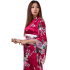 Japanese Geisha Kimono Red XK66-MA