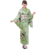 Japanese Kimono Yukata Light Green
