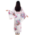 Woman Kimono Japanese Yukata Black XK55