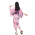 Girl Yukata Kimono Pink 9-11 Year
