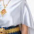 Blue Thai Costume Traditional Thai Dress THAI286