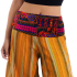 Orange-yellow Aladin Genie Pants Harem Pants FAB764