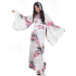 Japanese Kimono Yukata White XK12-MA