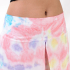 Set of Tie Dye Blouse and Skirt Pants in Pink Tone RBB1