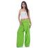 Cotton Women Thai Fisherman Pants Neon green FOG17W