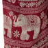 Red Elephant Printed Harem Genie Pants for Girl FAK93G