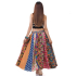Hippie Bohemian Gypsy Cotton Skirt KP346