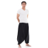 Men Hippie Harem Aladdin Genie Pants Jumpsuit Jumper Overall Cotton Black FA15M