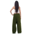 Women Thai Fisherman Pants Olive green FOG15W