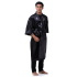 Japanese Reversible Satin Kimono Robe for Men QKK18M