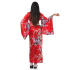 Woman Kimono Japanese Yukata Red XK37-MA