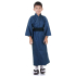 Boy Cotton Japanese Yukata Kimono Blue XKK056