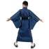 Boy Cotton Japanese Yukata Kimono Blue XKK056