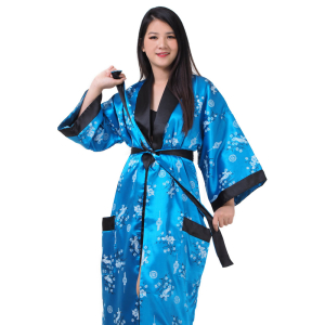 THAI SILK Lofbaz Womens Patterned Kimono 