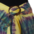 Yellow Tie Dye Sarong Pareo Shawl Cover Up KS174
