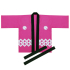 Pink Happi Kimono Coat Huppi25