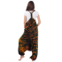 Brown Batik Jumpsuit Jumper Overalls Harem Pants RDP225